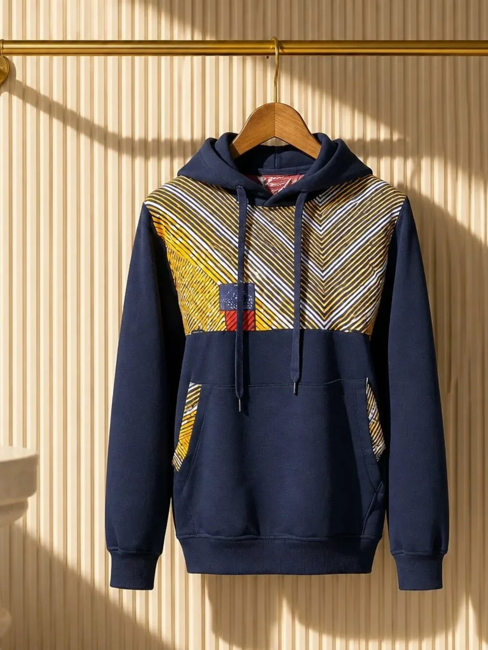 African Ankara Style Hoodie